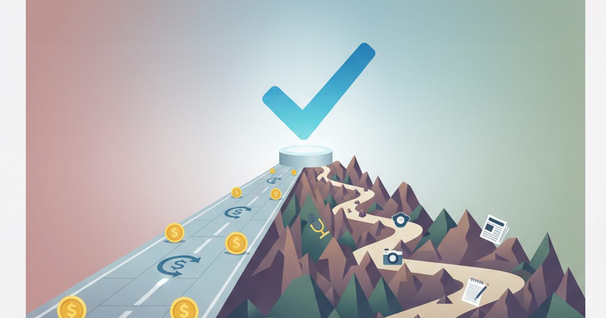 A graphic illustrating the two paths to Instagram verification: a simple subscription path versus a complex path involving public relations.