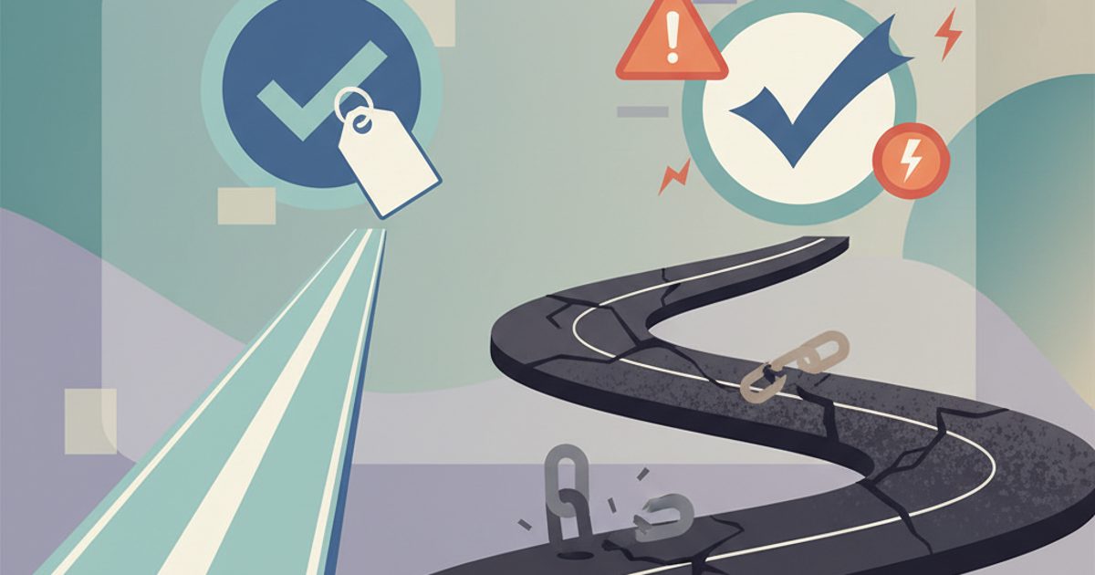 An illustration showing two paths to Instagram verification: a safe, paid route with Meta Verified and a risky, complex route for a legacy badge.