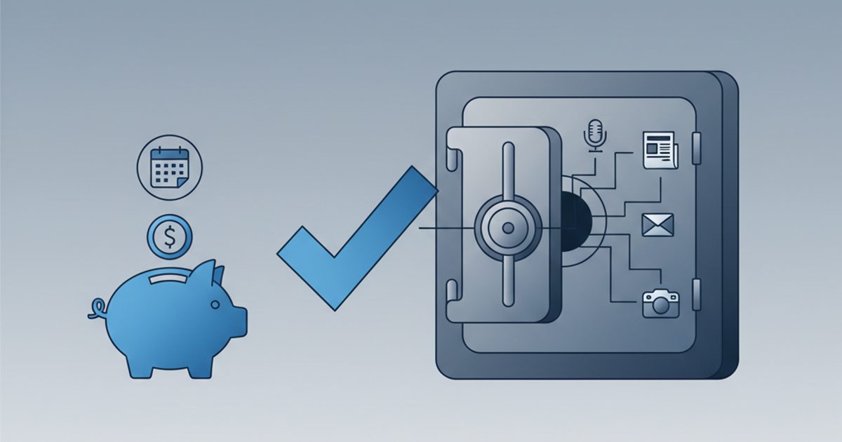 An illustration comparing two ways to pay for Facebook verification: a simple monthly subscription versus a complex, expensive process.